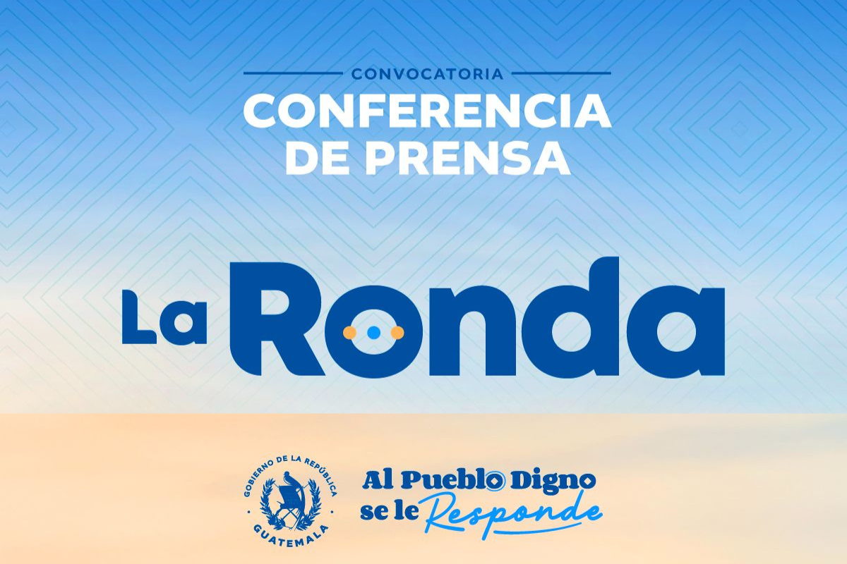 EN VIVO | Presidente Bernardo Arévalo lidera La Ronda desde Palacio Nacional