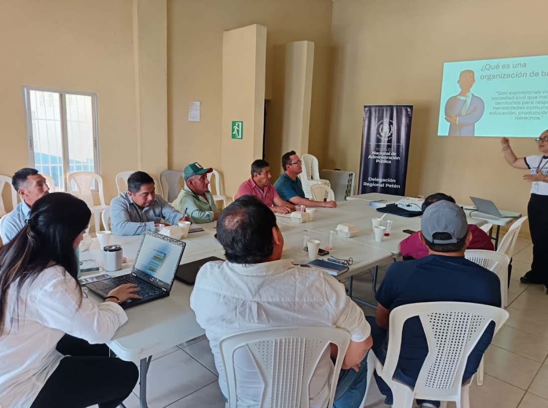 Fortalecen sostenibilidad y ética ciudadana en organizaciones de sociedad civil en Petén