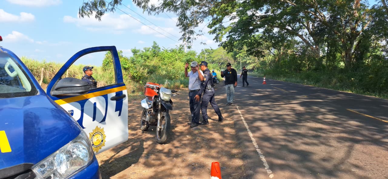 PNC mantiene operativos en distintas partes del país con su plan de seguridad de fin de año. / Foto: PNC.