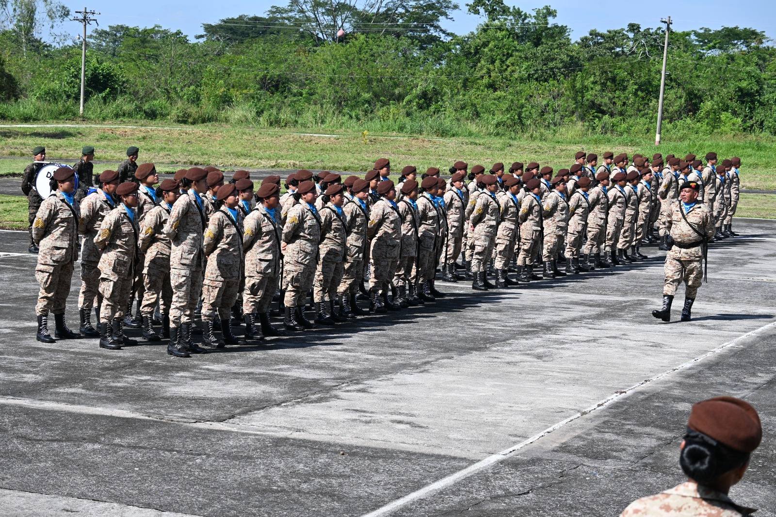 Clausuran LXXI promoción de Reservas Militares de Suchitepéquez