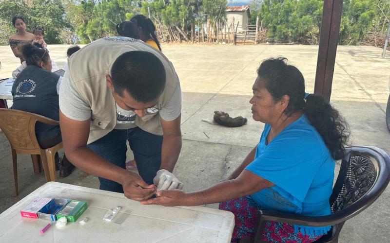 MSPAS implementa acciones de prevención de la malaria./Foto: MSPAS.