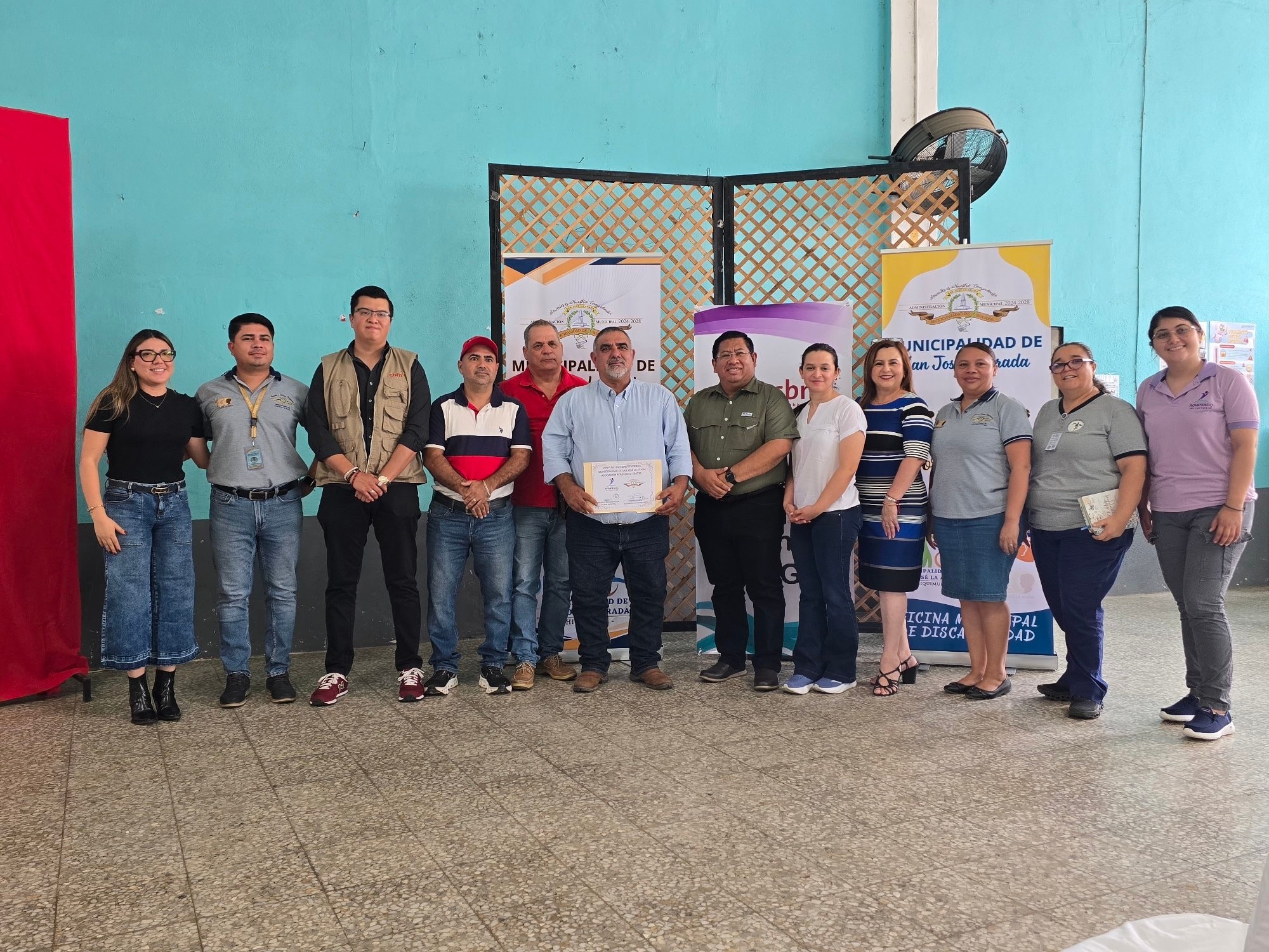 Lanzamiento del Registro Municipal de Personas con Discapacidad en San José La Arada