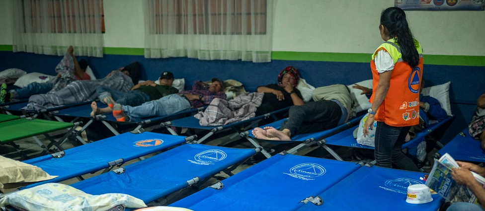 Conred mantiene albergues habilitados por la temporada fría