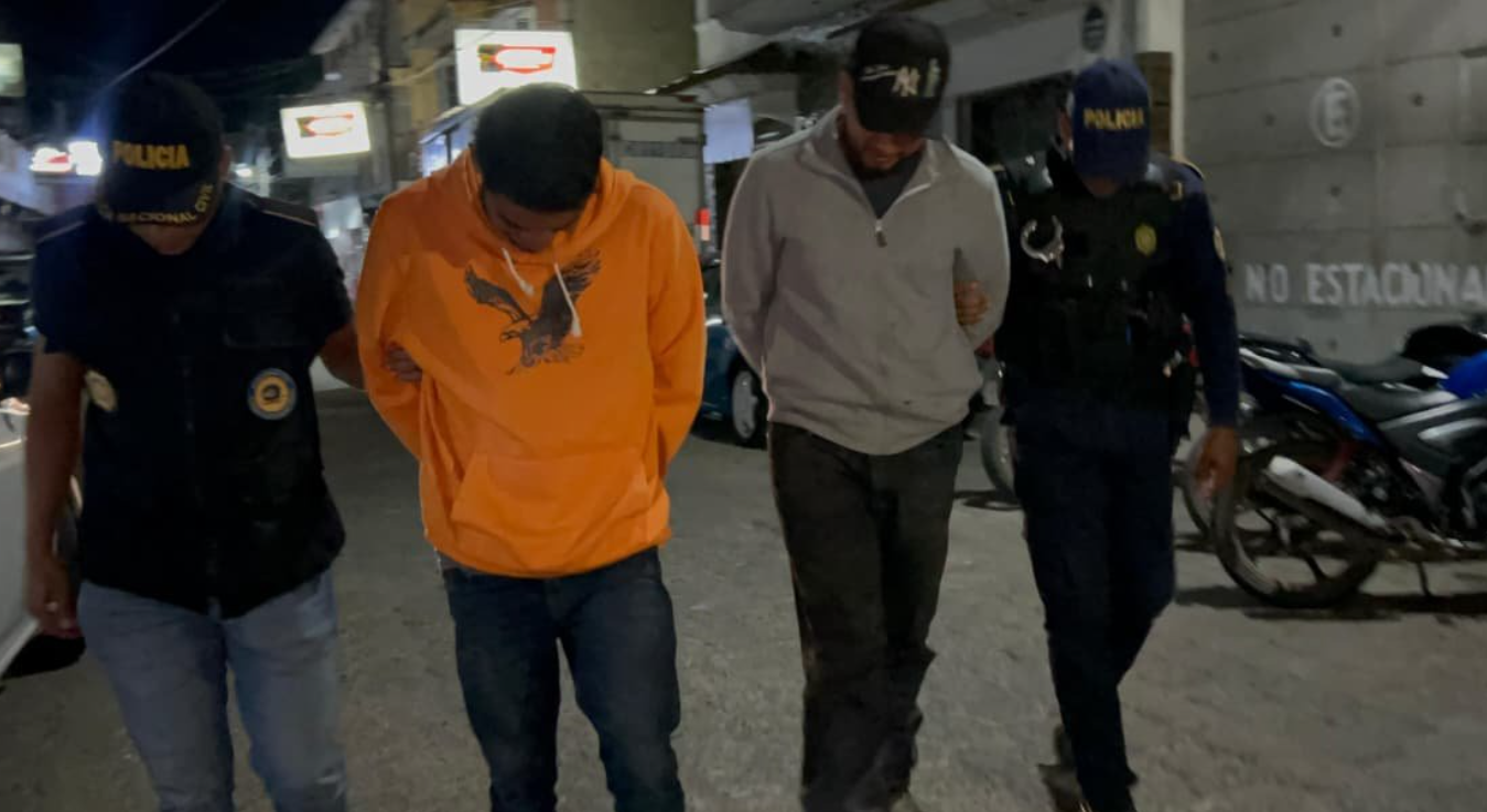 PNC captura a miembros de la mara Salvatrucha cuando exigían 7 mil quetzales por devolver moto robada