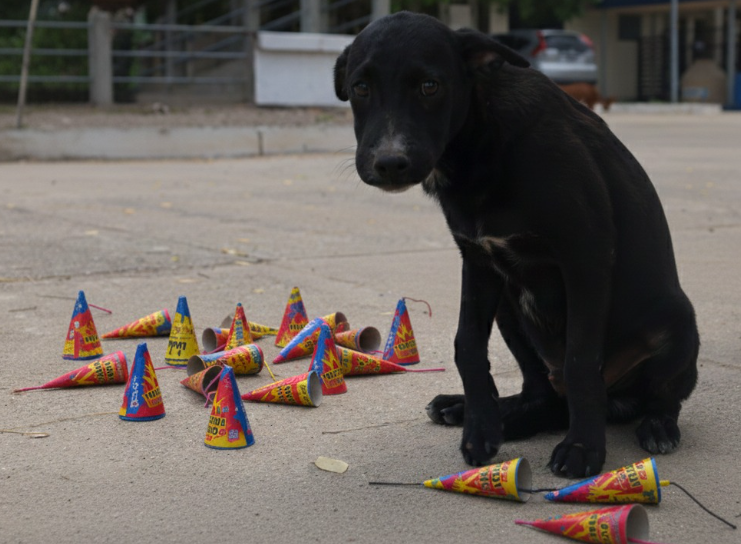 Proteja a las mascotas durante la Quema del Diablo