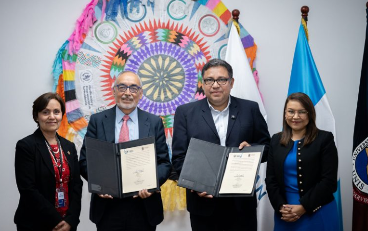 Segeplan y Unis firman acuerdo para abrir más oportunidades de estudio a la juventud guatemalteca