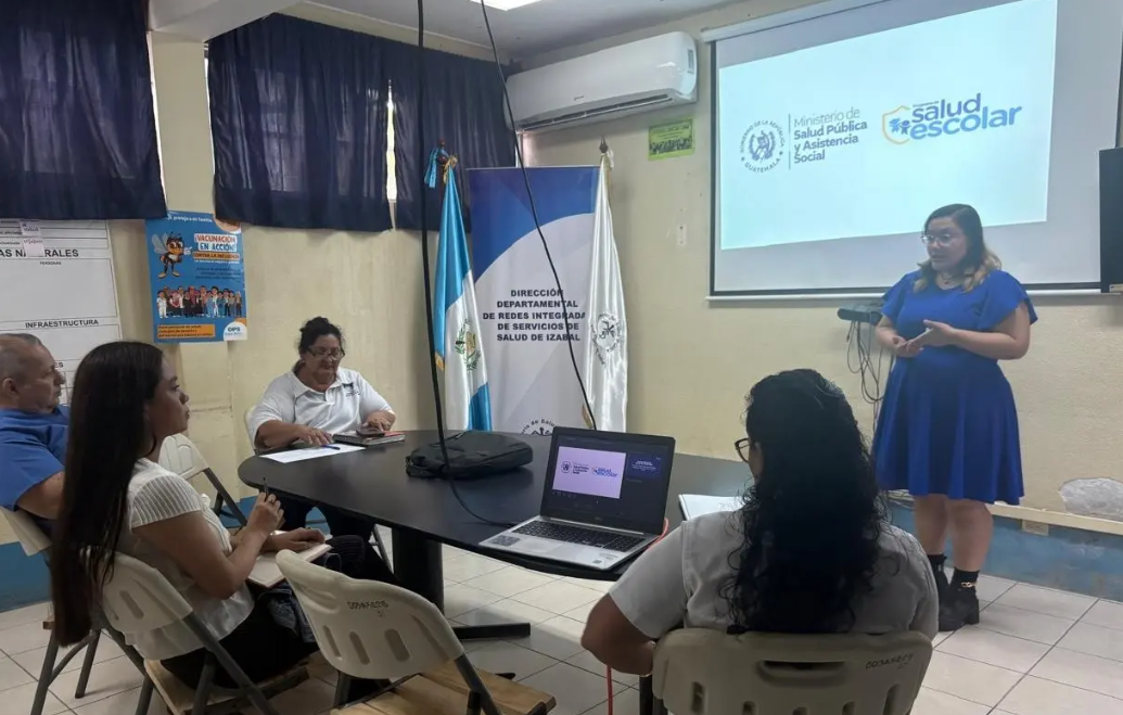 Proyectan acciones conjuntas para fortalecer la Salud Escolar en Izabal en 2026. (Foto: MSPAS)