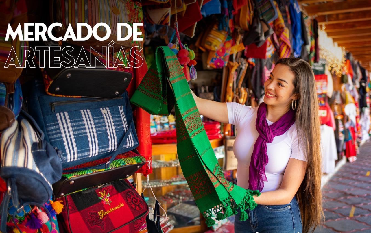 El Mercado de Artesanías se convertirá en una vitrina del talento de artesanos guatemaltecos./Foto: Inguat.