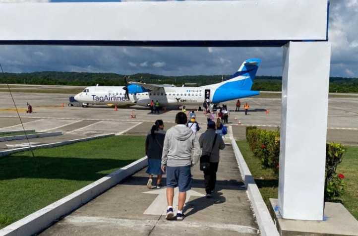 Aeropuerto Mundo Maya aumenta flujo de viajeros./Foto: DGAC.