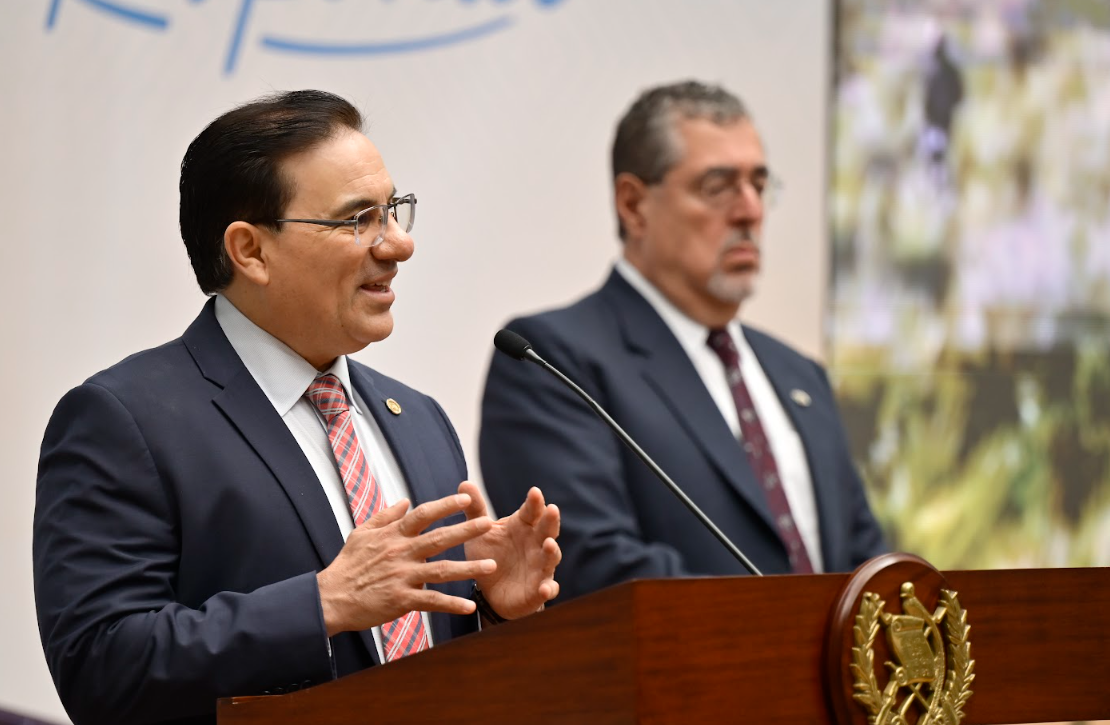 Ministro informa sobre investigación de asesinato de alcalde de Masagua, Escuintla./Foto: Álvaro Interiano.