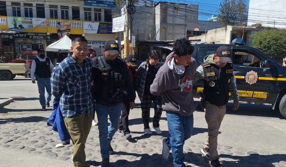 Desarticulan punto de narcomenudeo en Quetzaltenango
