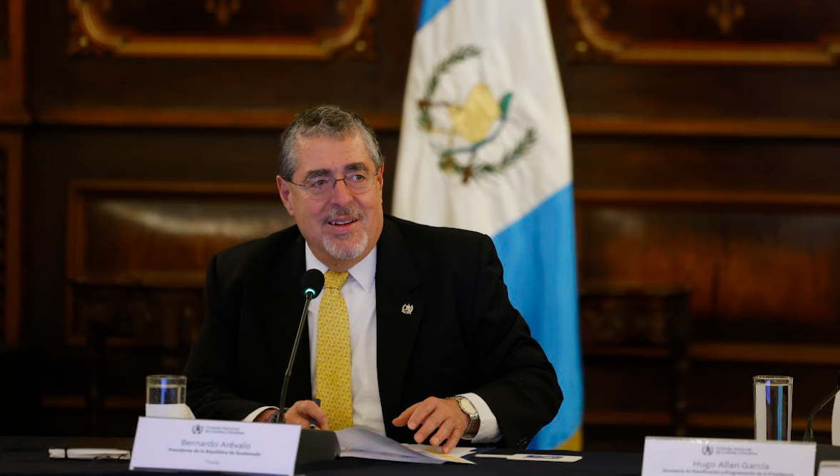 Presidente Bernardo Arévalo. / Foto: Gilber García, archivo.