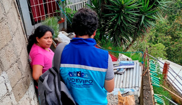 Udevipo revela datos obtenidos del Registro de Asentamientos informales./Foto: Udevipo.