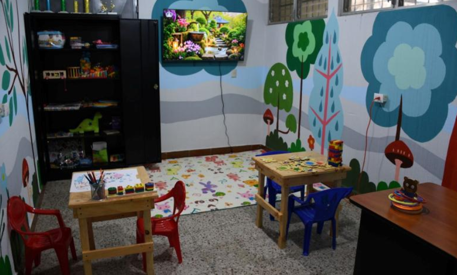 Santa Cruz Balanyá cuenta con nuevo clínica de salud mental./Foto: MSPAS.