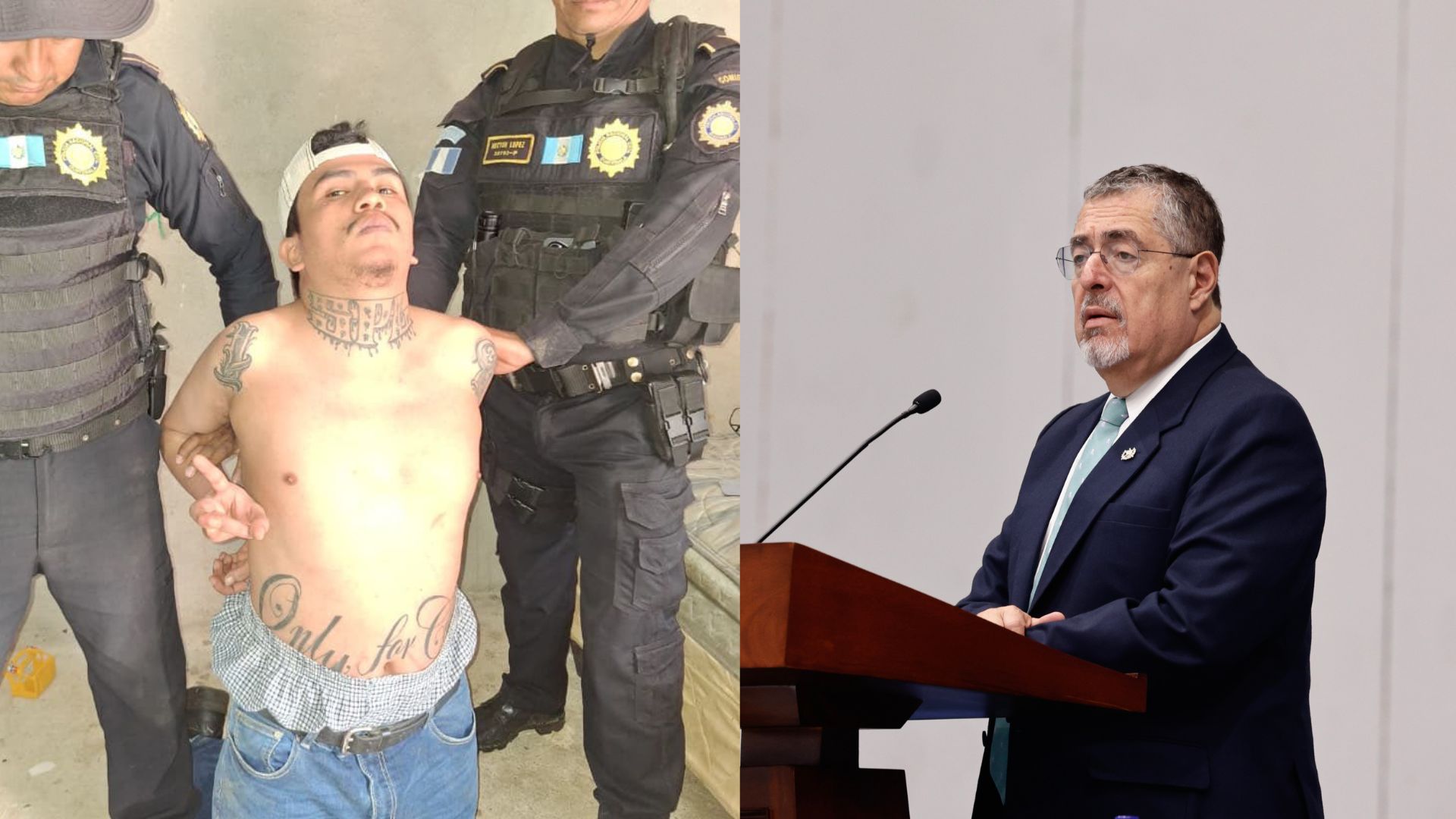 Presidente destaca la sexta recaptura de los reos fugados de Fraijanes II