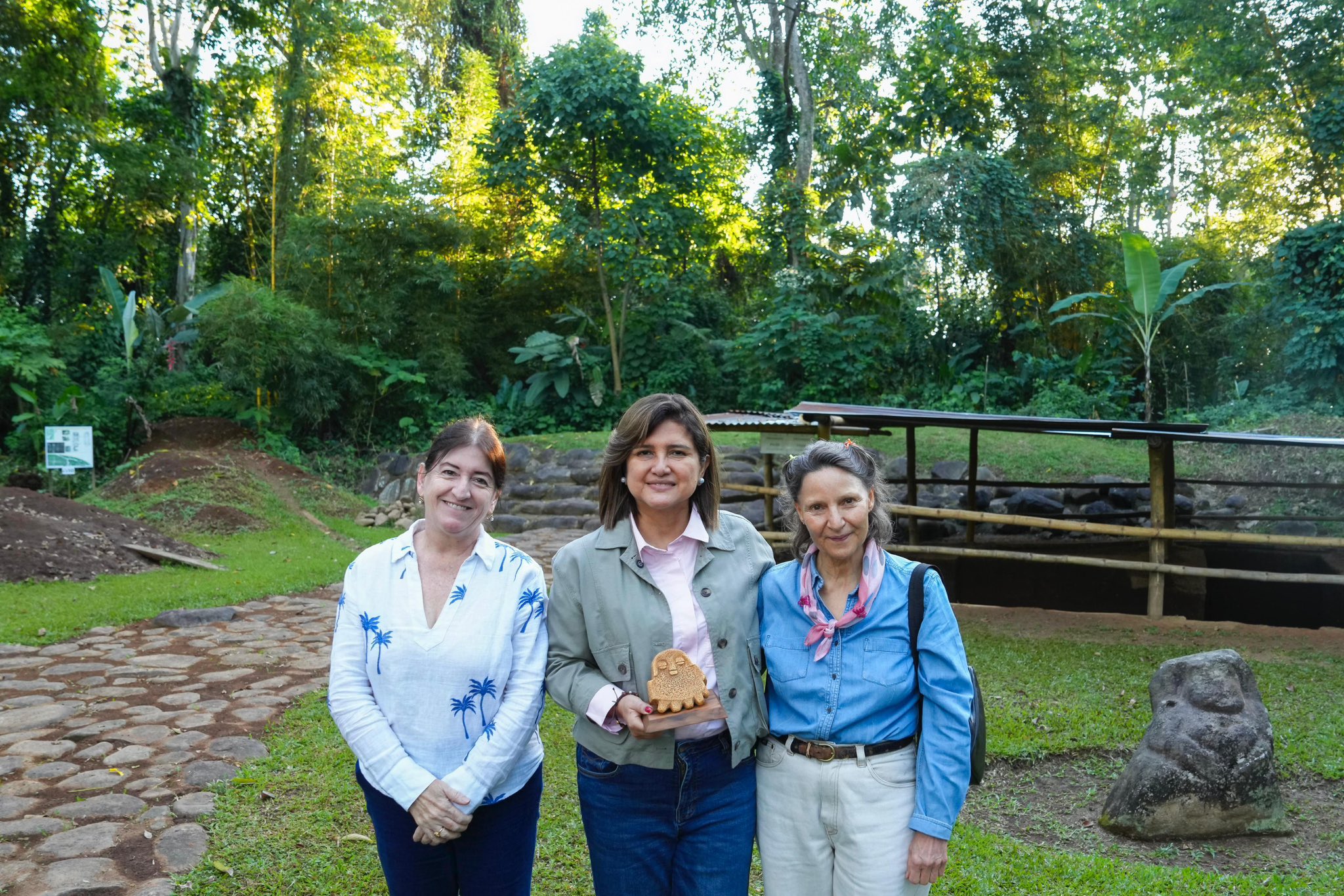 En el Parque Nacional Tak’alik Ab’aj se realizó la observación astronómica en conmemoración del Solsticio de Invierno. (Foto: Vicepresidencia)