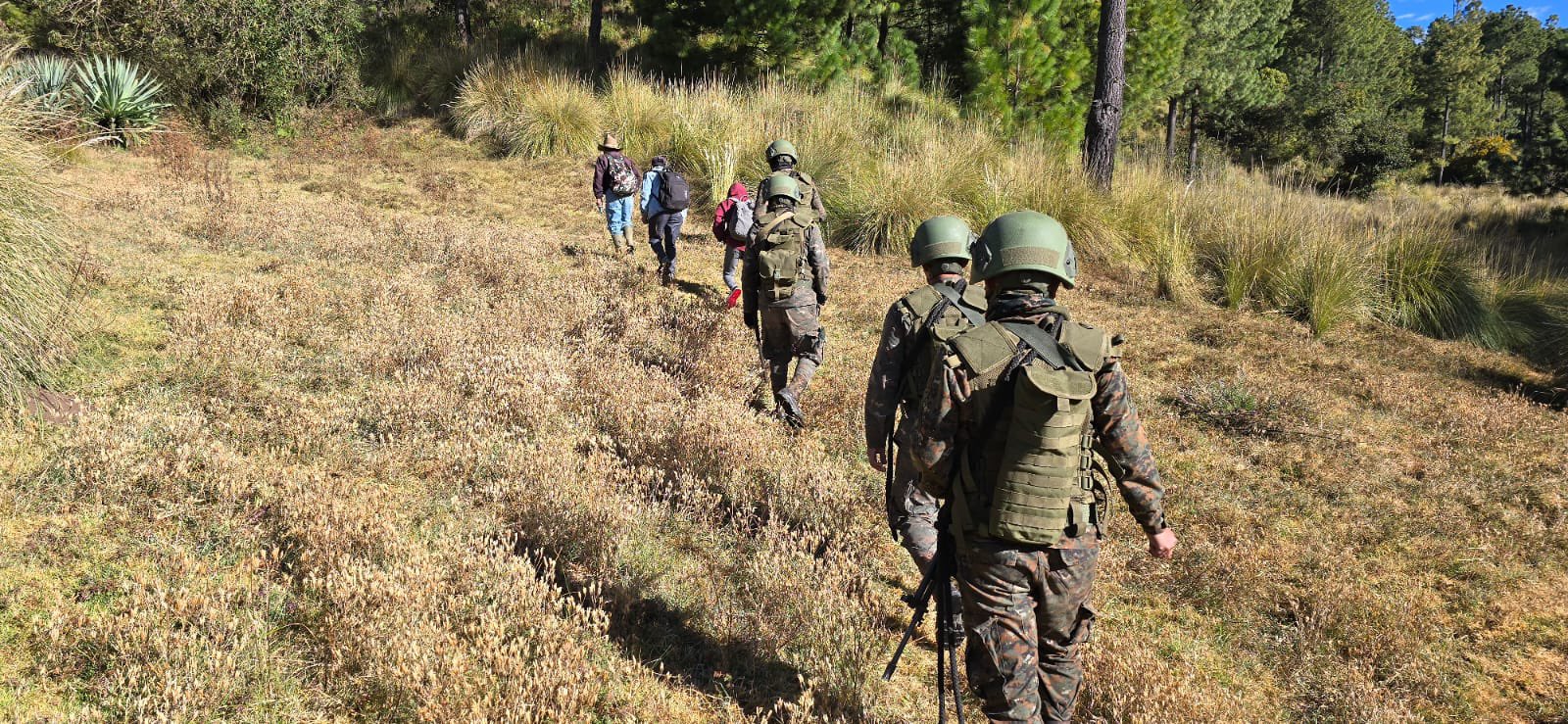 Cuatro soldados heridos en tiroteo entre Nahualá y Santa Catarina Ixtahuacán