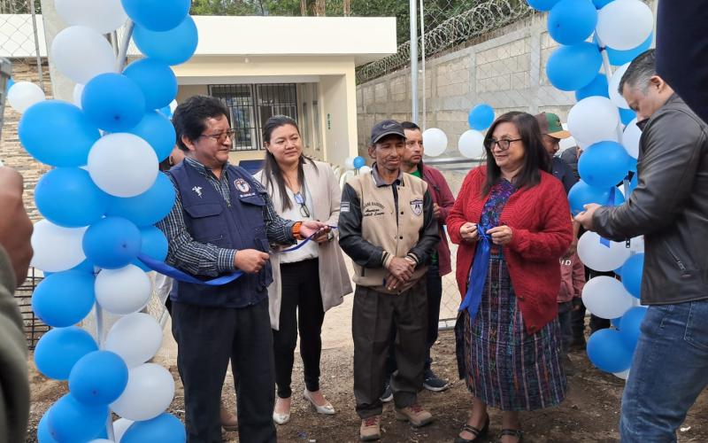Nuevo centro comunitario de salud beneficia a comunidades rurales de Acatenango./Foto: MSPAS.