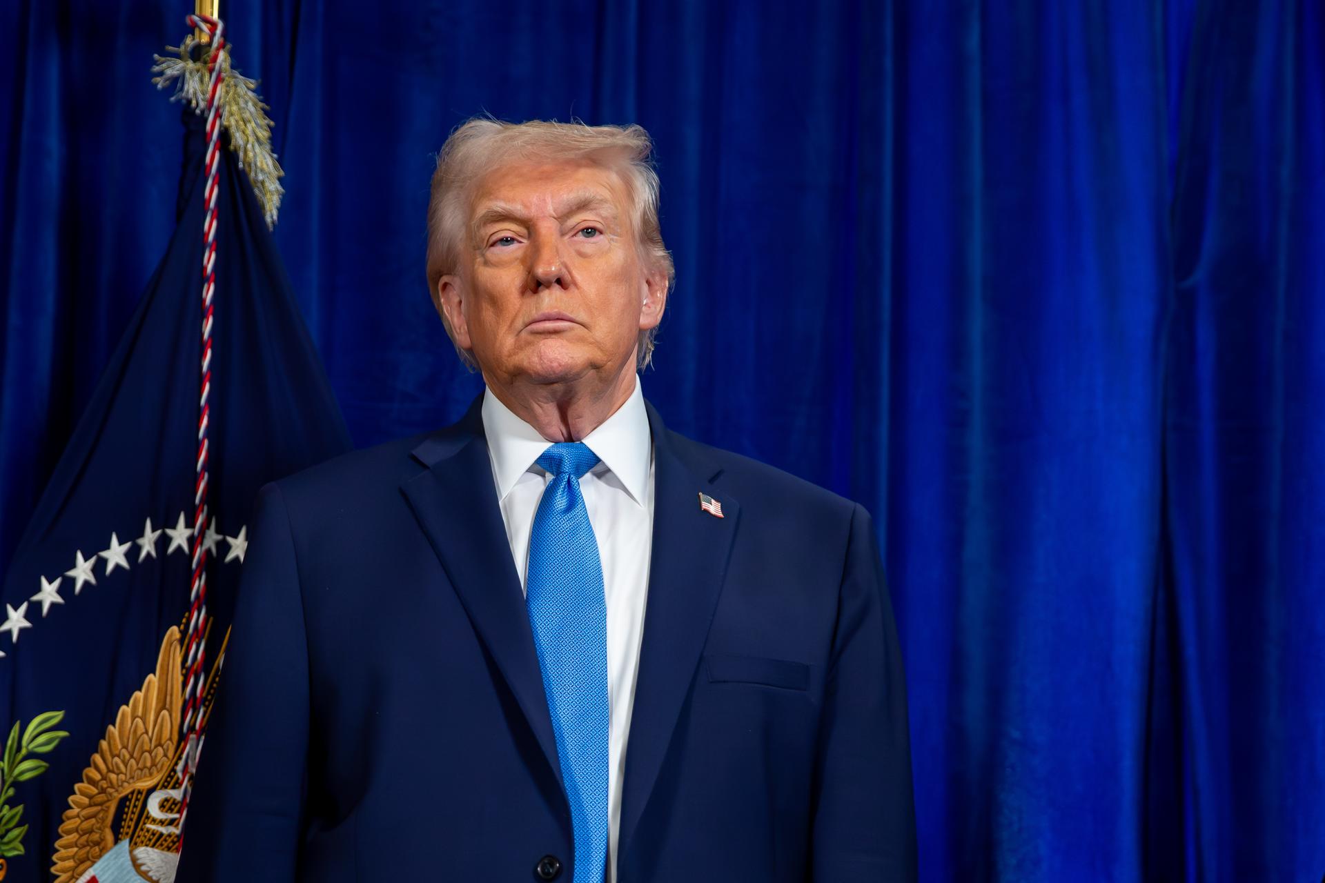 Donald Trump, presidente de Estados Unidos. / Foto: EFE.