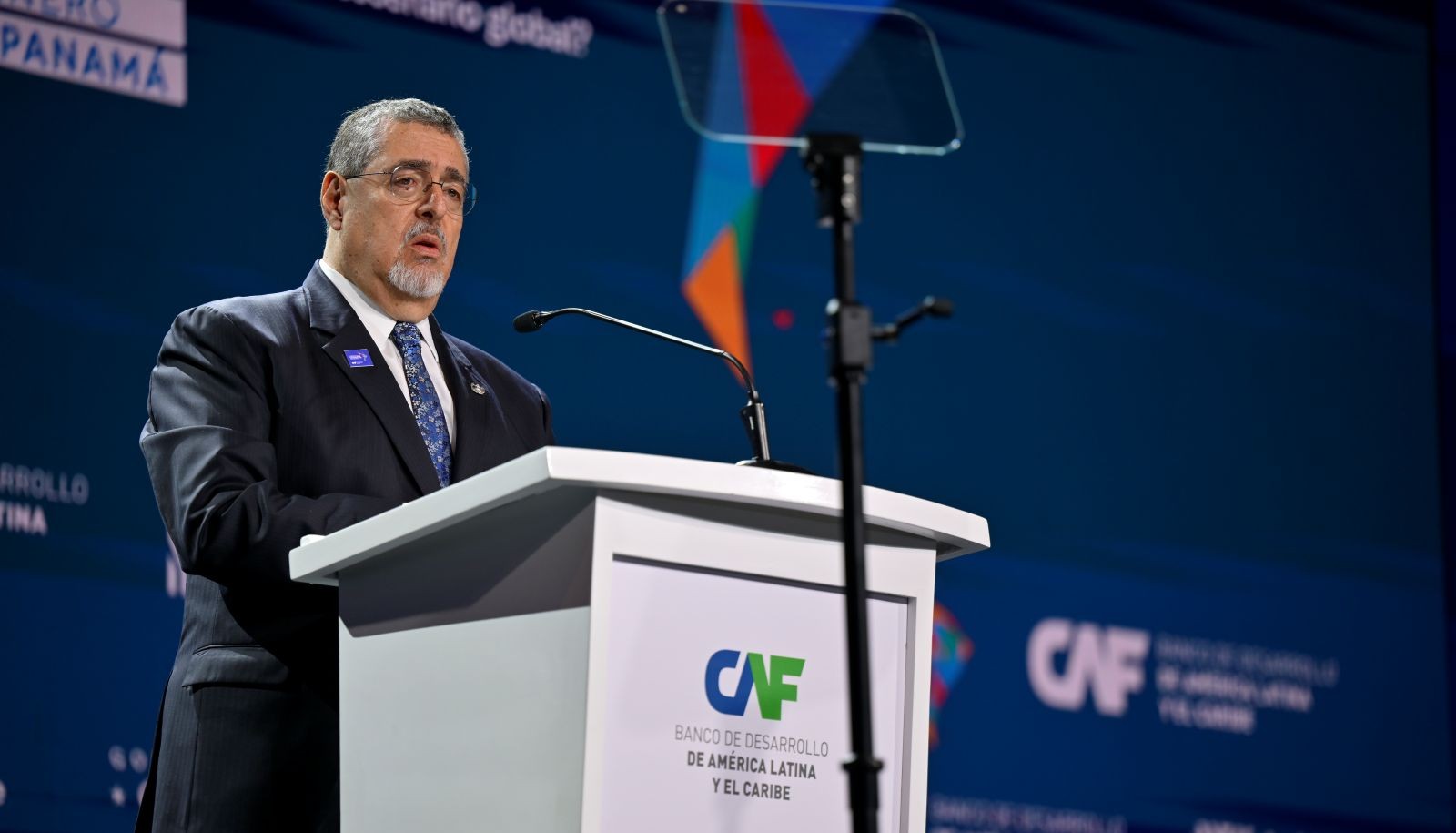 El presidente Bernardo Arévalo plantea el diálogo como el camino para posicionar a la región en el escenario global. /Foto: Álvaro Interiano