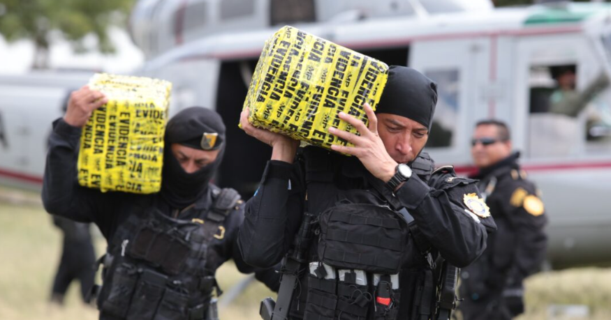 Incautaciones al narcotráfico superan los 2 mil millones de quetzales en 2025