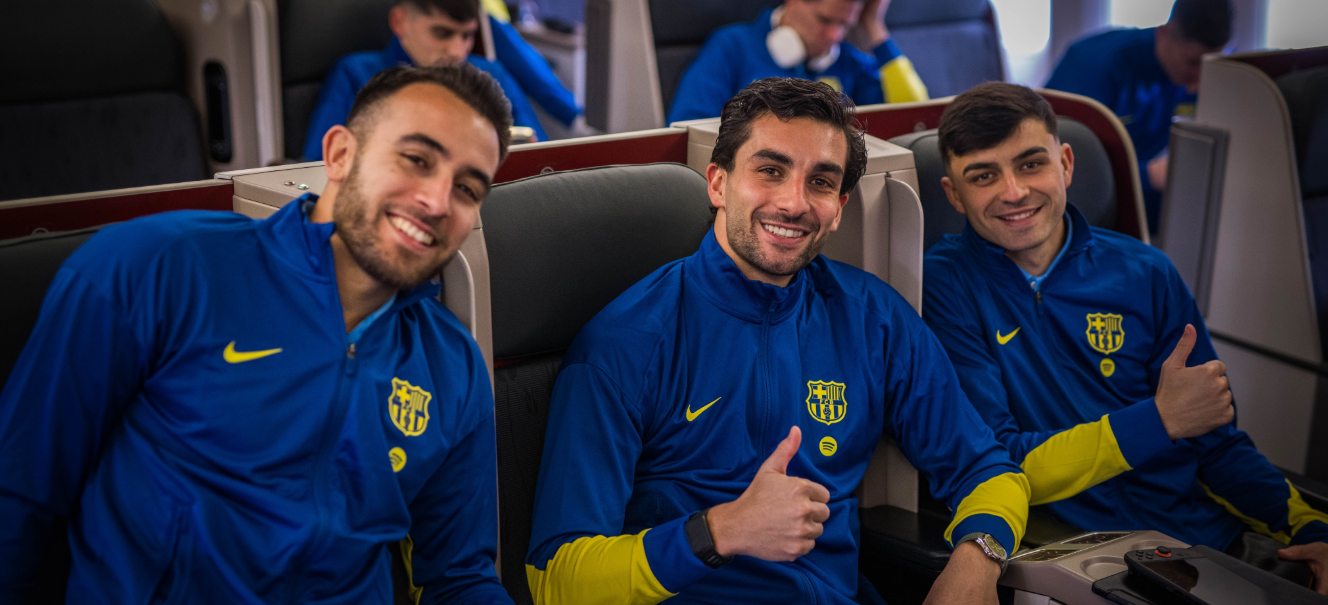 Convocatoria del Barcelona para la Supercopa de España
