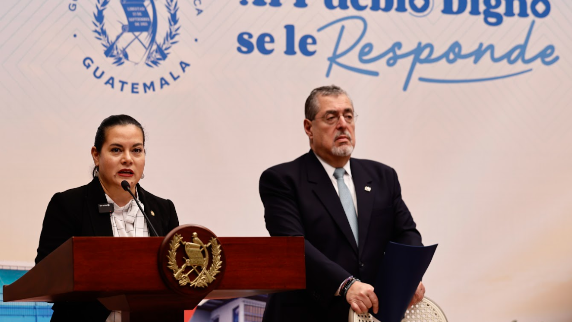 La ministra informó que el pago fue de 175 millones 418 mil quetzales, distribuidos entre mil 15 proyectos. (Foto: Analí Camey)