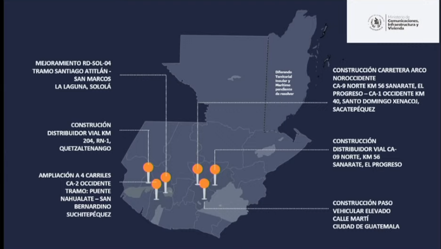 Los seis proyectos prioritarios de infraestructura que presentó el Gobierno para iniciar en 2026