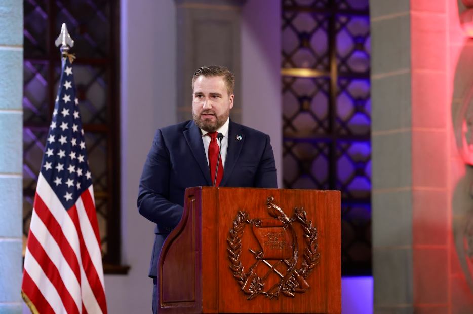 Embajador de Estados Unidos en Guatemala, Tobin Bradley. / Foto: Noé Pérez