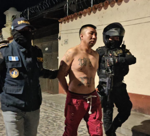 PNC recaptura a peligroso sicario de la terrorista mara “18”