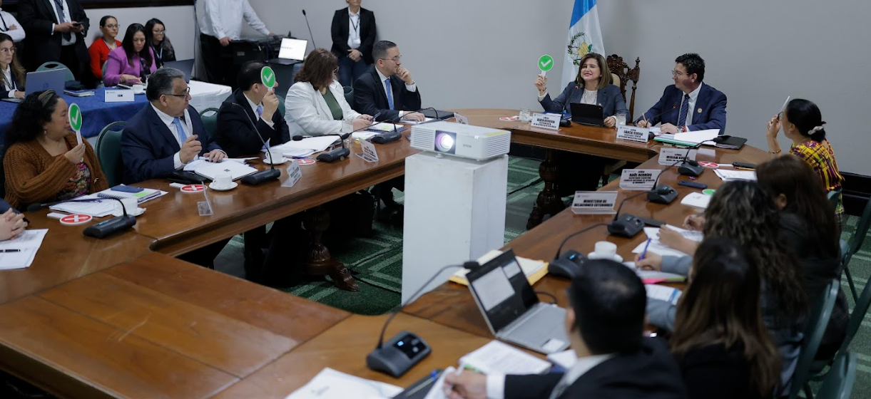 Durante la primera reunión de la Autoridad Migratoria Nacional se expusieron los logros del Plan Retorno al Hogar durante el 2025. (Foto: Gilbert García)