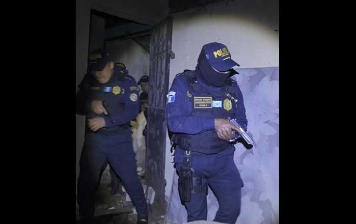 Operativo en la zona 12 de Villa Nueva revela inmueble usado como punto de operaciones de pandillas