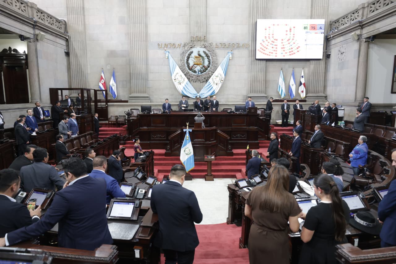 Congreso aprueba modificación del presupuesto 2026 por 9.3 mil millones de quetzales