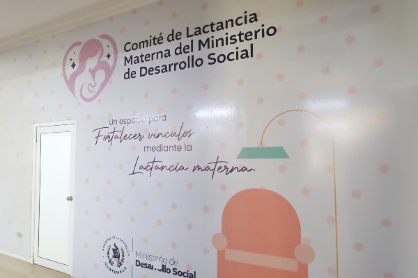 Mides habilita sala para lactancia materna./Foto: Mides.