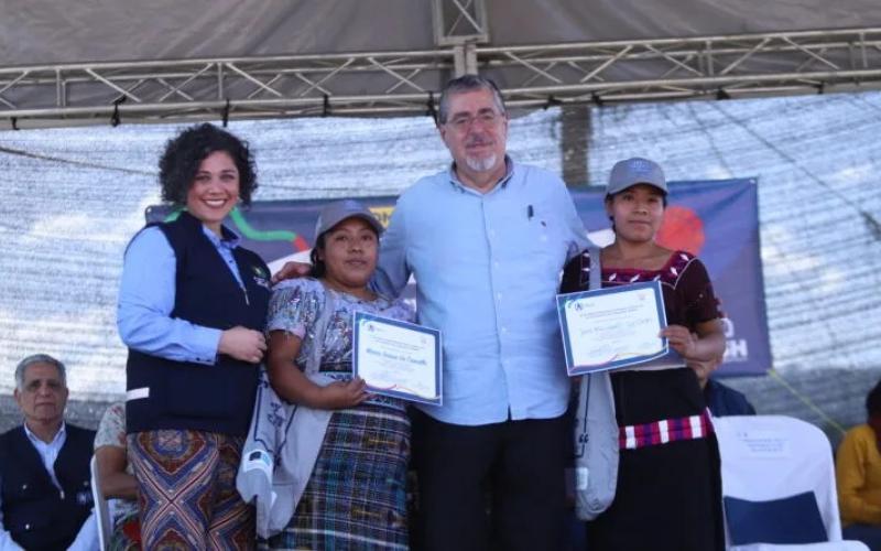 Sesan formó a más de 3 mil agentes de cambio./Foto: Sesan.