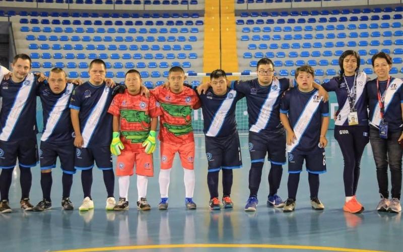 Futsal Down Guatemala clasifica al Down Futsal World Cup 2026./Foto: MCD.