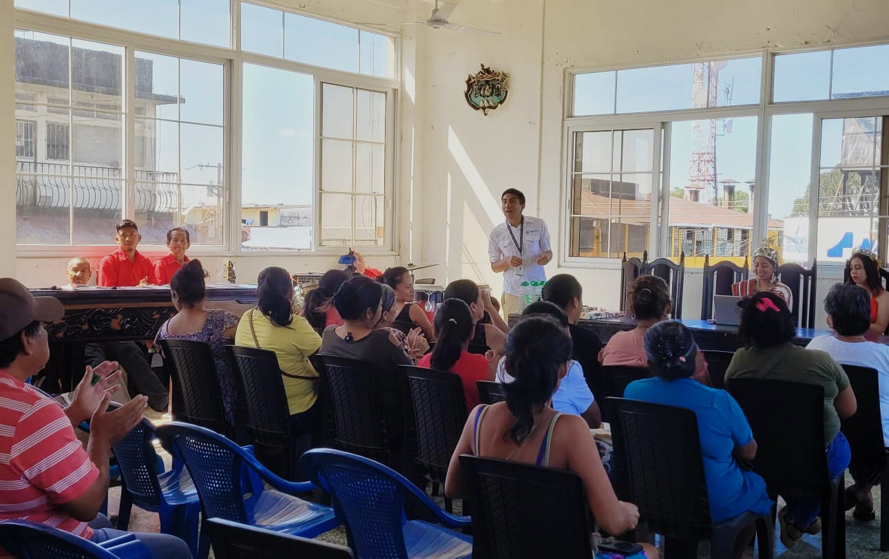 La conferencia se realizó en Coatepeque, Quetzaltenango./Foto: MCD.