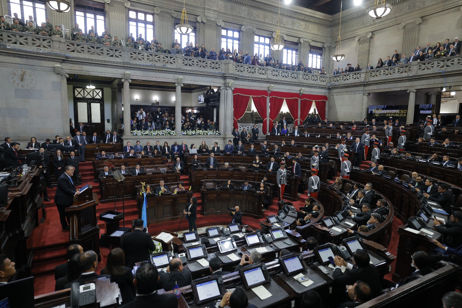 Los datos sobre los logros alcanzados que reveló el discurso del presidente Arévalo
