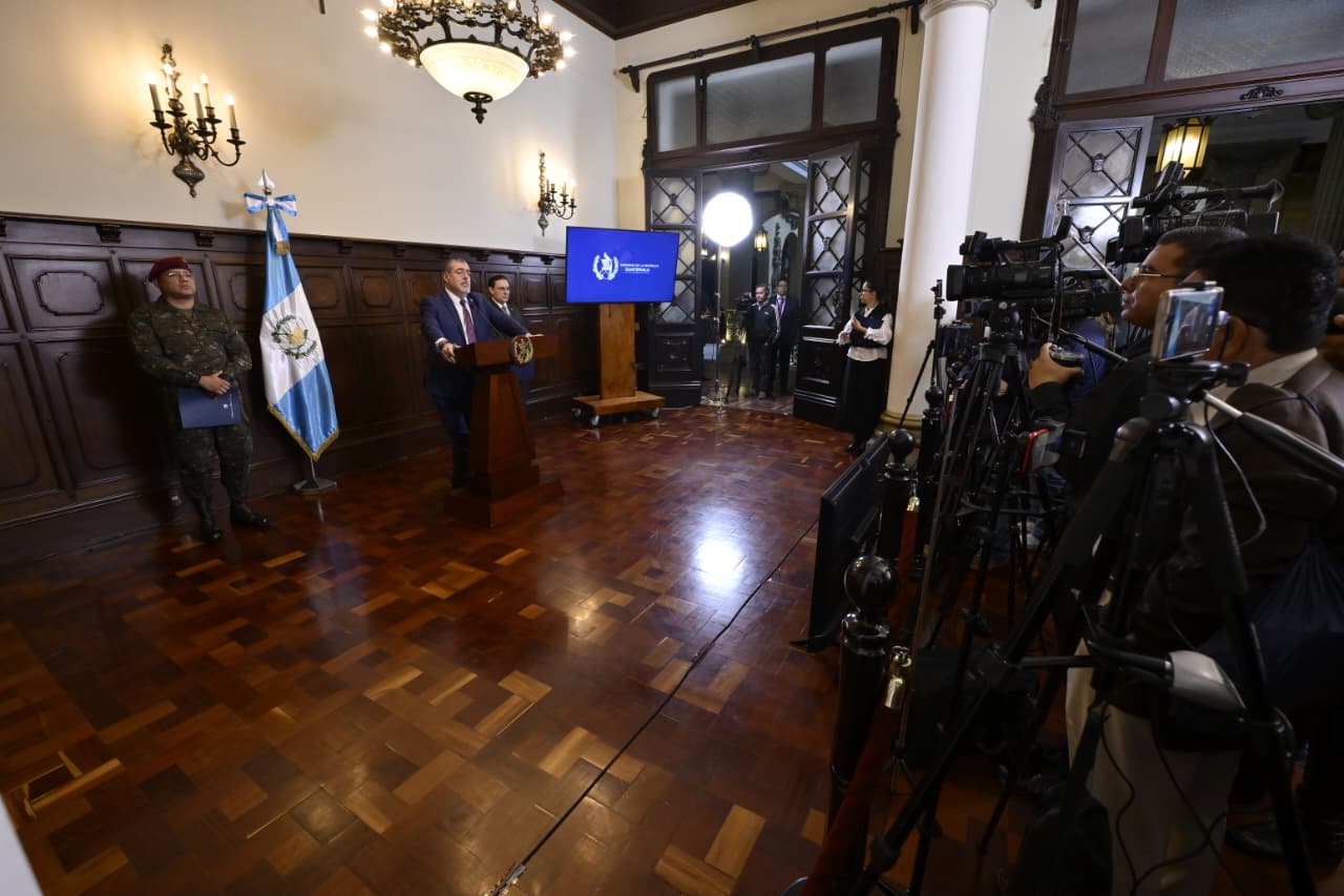 Conferencia de prensa Palacio Nacional de la Cultura.
