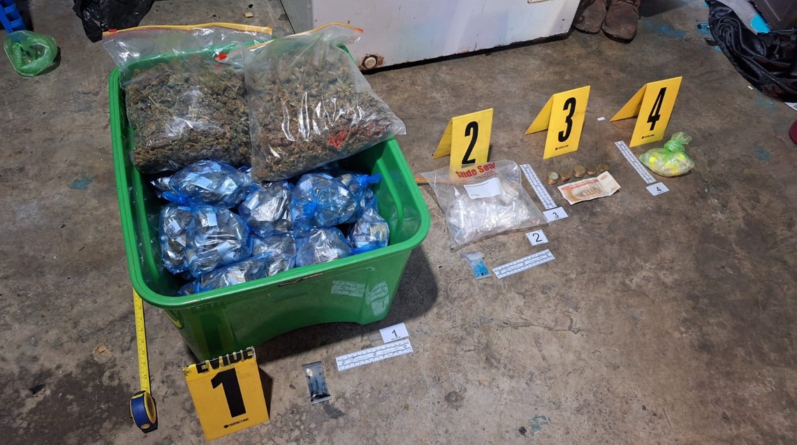 Desmantelan cuatro centros de distribución de droga como parte de la Operación Centinela