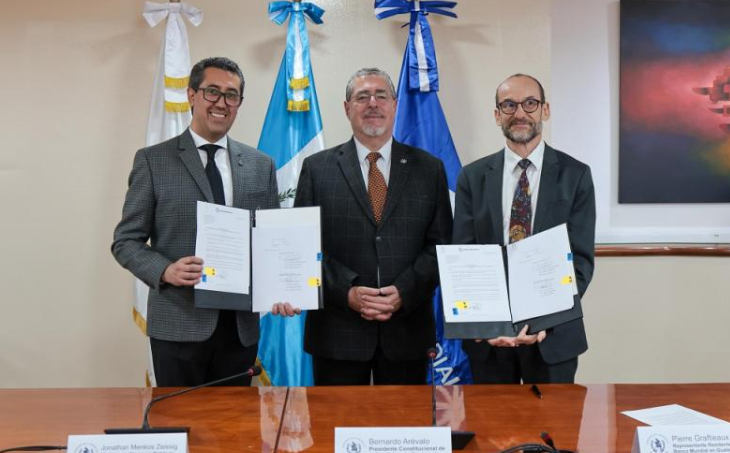 Minfin y Banco Mundial suscriben convenio para modernizar las finanzas públicas