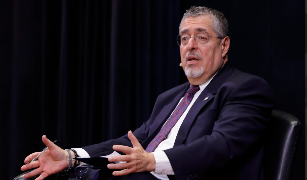 Presidente Bernardo Arévalo. / Foto: Analí Camey