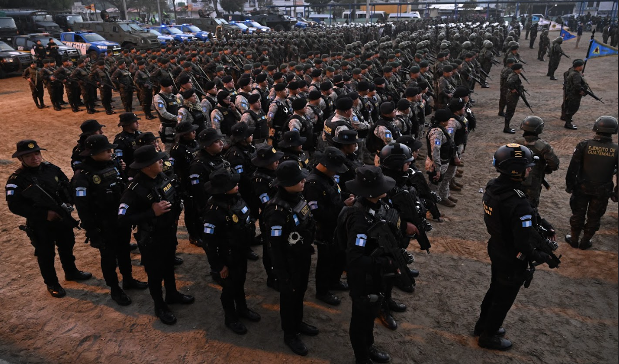 Lanzamiento de la Operación Centinela Metropolitano. / Foto: Byron de la Cruz.