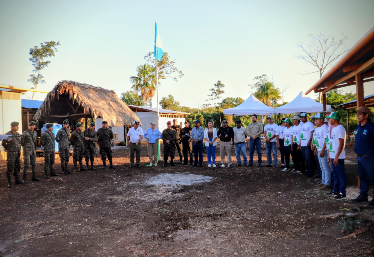 Con el nuevo centro se busca incrementar las capacidades de protección del parque Laguna del Tigre. / Foto: Conap.