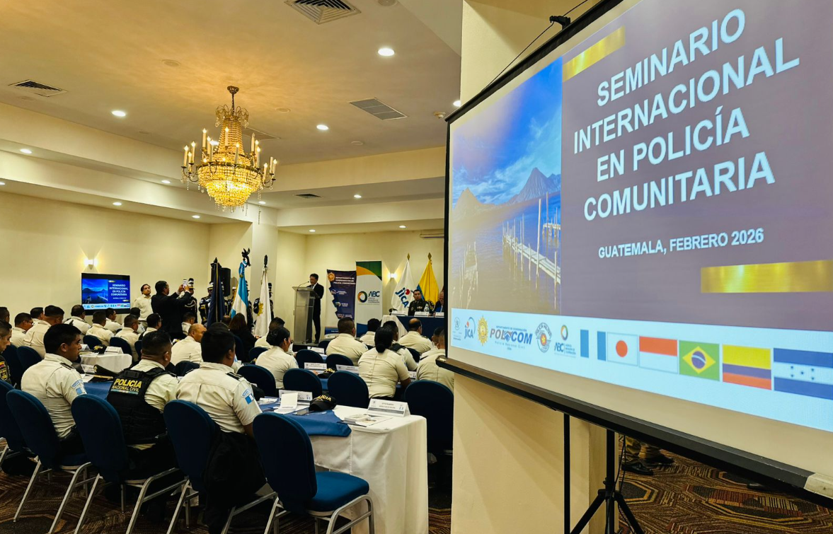 PNC inaugura Seminario Internacional de Policía Comunitaria con participación de cinco países