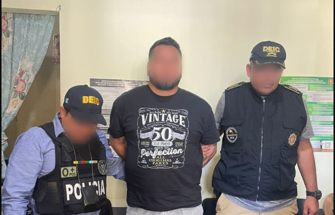Capturan en Jutiapa al extraditable número 13 del año, requerido por Estados Unidos