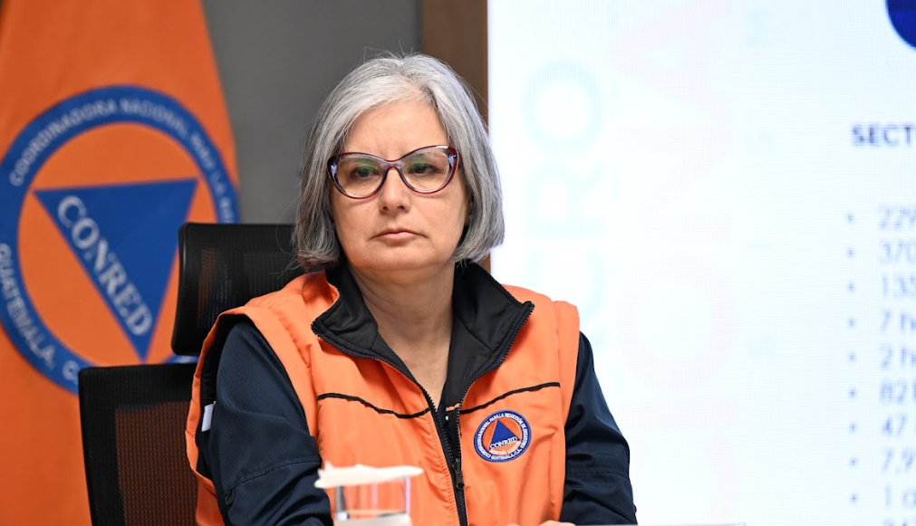Conred destaca logros y debilidades identificados en el Simulacro Nacional por Sismo./Foto: Byron de la Cruz.