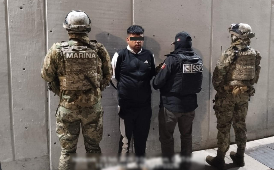 Detienen a el "Hacha", presunto líder regional del Cártel Jalisco Nueva Generación. / Foto: @GabSeguridadMX.