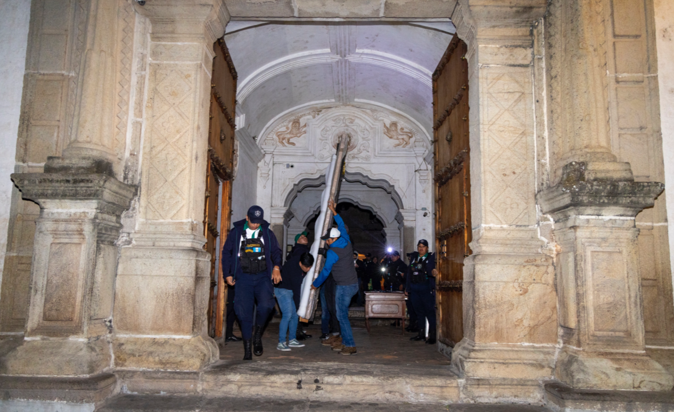 MCD coordina el traslado de obras del Museo de Arte Colonial al Munag./Foto: MCD.