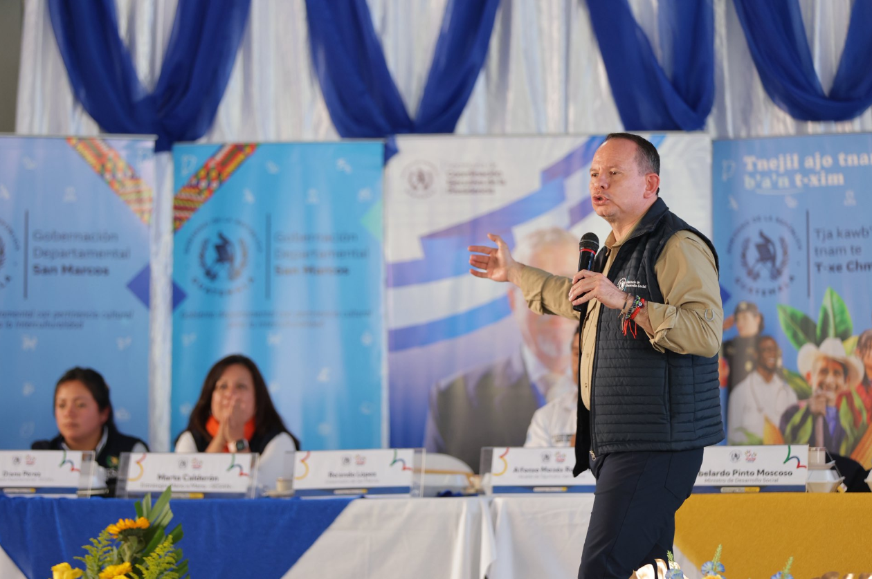 Mides presenta Mano a Mano en Tajumulco, San Marcos